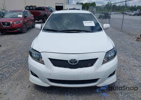 2010 Toyota Corolla S from USA, damaged, VIN 2T1BU4EE6AC355044